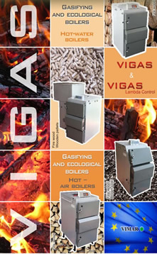 Click here for details on the Vigas Gasifying & Ecological Boilers